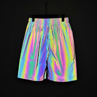 China Viable Supply Cargo Shorts For Men Streetwear Hip Hop Reflective Cargo Shorts for sale