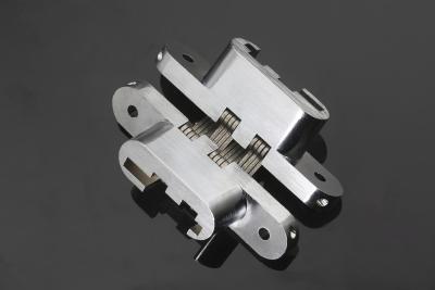 China ODM Sturdy SOSS Mortise Mount Invisible Hinge Electroplating Surface Treatment for sale