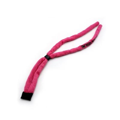 China Wholesale Pure Cotton Online Band Clamphandmade Metal Sling Metal Glasses Glass Pink Rope For Outdoor Sport for sale