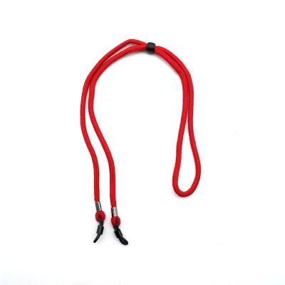 China Fashion Design Metal Sling Handmade Long Band Eyeglass Nylon Glass Red Rope For Outdoor Sport for sale