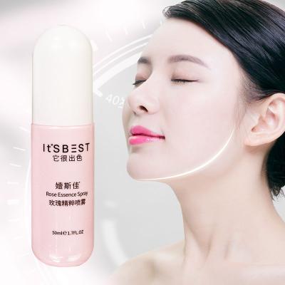 China Natural rose toner sunscreen cream soothes skin moisture and hydrating rose spray. for sale