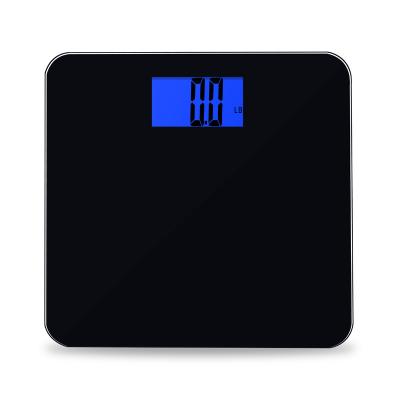 China 6MM Tempered Glass Balance Scales 200kg 440lb Smart Household Digital Personal Bathroom Scale for sale