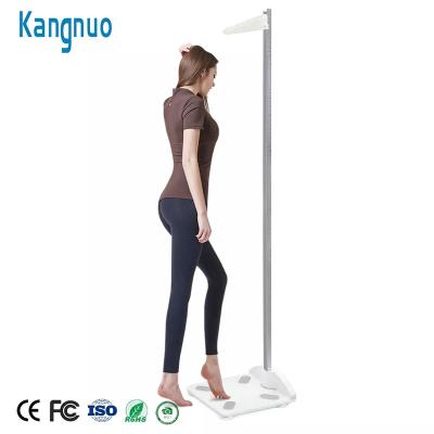 China Divided Platform High Level 2 In 1 Body Blue Tooth Electronic Digital Height Measurement And Weight Scale for sale