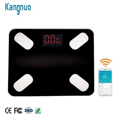 China Tempered glass+ ABS+stainless steel Price Precision Balance Body Fat Best Digital Smart Weight Scale with App for sale