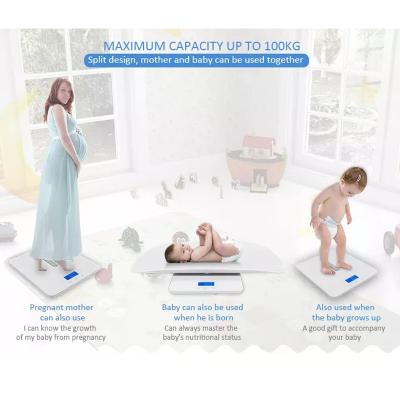 China With Scale Tray Electronic Baby Height Measuring Scale Digital Baby Weight Scale for sale