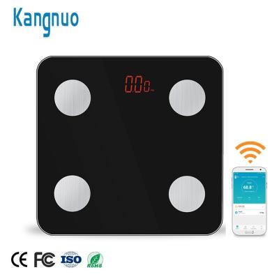 China PORTABLE Smart Bathroom Radio 180 Kg Human Body Digital Electronic Weighing Fat Scale for sale