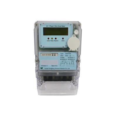 China DDS1079 Electric Power Single Phase Smart Multi Rate Meter (Meet Indian Standard) DDS1079 for sale