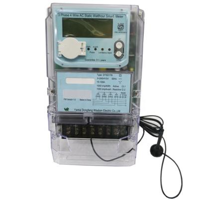 China Three Phase Whole Current Smart Meter (Meets Indian Meter Standards) DTSD178 for sale