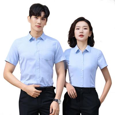 China Professional Men's and Women's Business Casual Dress Men's Long Sleeve Anti-Pilling Shirts for sale