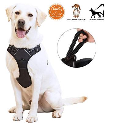 China DETACHED Walking Dog Arm No Running Dog Harness Durable Pull Dog Vest Harness Reflective for sale