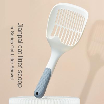 China Large Cat Litter Scoop Shovel Shit Artifact Pet Tofu Single Fine Sand Hole Style Stocked Stabilized Feeds Cat Shit Shovel for sale