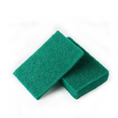 China Flexible Grinding Good Wrapping Nylon Scrub Pad Green Color Scrubbing Pad Polishing Car for sale