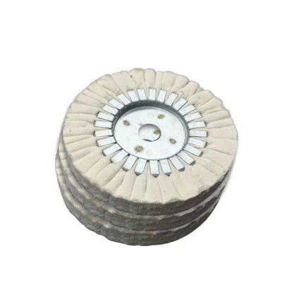 China Different Type Wood Polishing Polishing White Mirror Cloth Polishing Wheel For Metal for sale