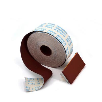 China Low Force Labor Saving 40 Grit 80 Grit 200grit 600grit Abrasive Roll Aluminum Oxide Sand Cloth Roll for sale