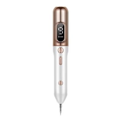 China Pigment Removal Beauty Device 2021 LCD Display Plasma Rechargeable Pen For Facial Mole Spot Removal for sale