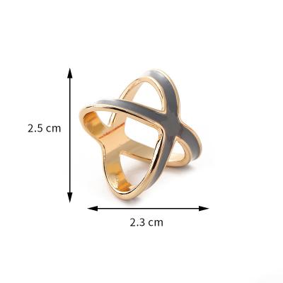 China 2021 ALLOY Fashion Muslim Hijab Scarf Pin Anime T-shirt Clothes Hem Knotted Buckle For Women Luxury Accessories for sale