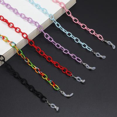 China Reading Glass/Sunglass Chain Face Masking Lanyards Masking Chain Rack Maskstrap Sunglasses Chain Anti-lost Hanging Holder for sale