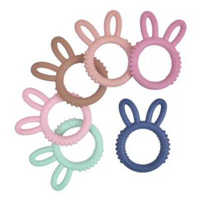 China Funny Soft Toys China Manufacturer BPA Free Soft Silicone Teether Baby Chewing Toys For Baby for sale