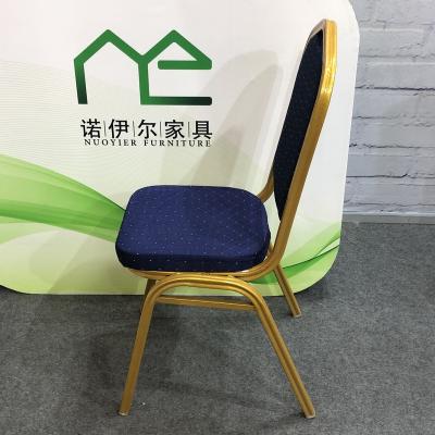 China Best Selling Hotel Chair Iron Frame Church Hotel Chair Banquet Chair for sale