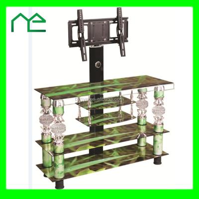 China Wholesale Cheap Exclusive Plasma TV Furniture Glass Table Furniture Glass TV Stand for sale