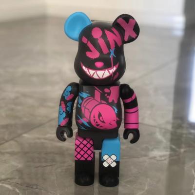 China China Ornaments Mall Window Bearbrick400% Decorative Rough Bear Durable Resin Crafts For Gifts for sale