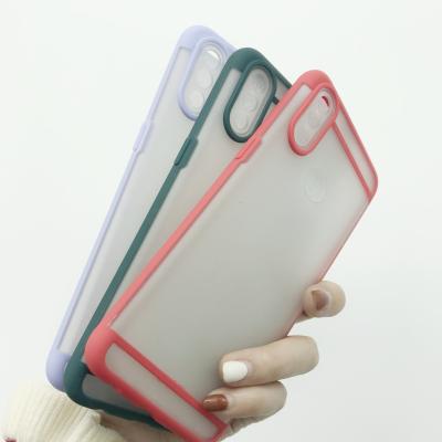 China Shockproof Bumper PC Mobile Cover Mobile Phone Bumper Translucent Case For Samsung A10S for sale