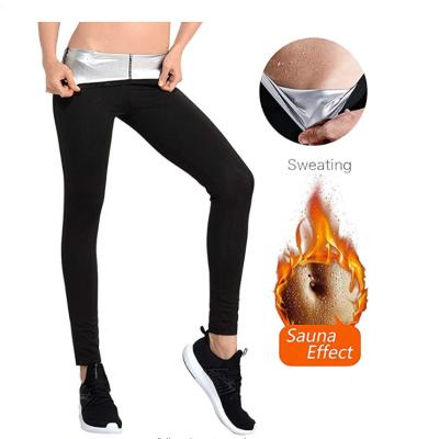 China Wholesale Custom Antibacterial Neoprene Sauna Sweat Corset Yoga Pants Tummy Control Workout Waist Trainer Leggings for sale