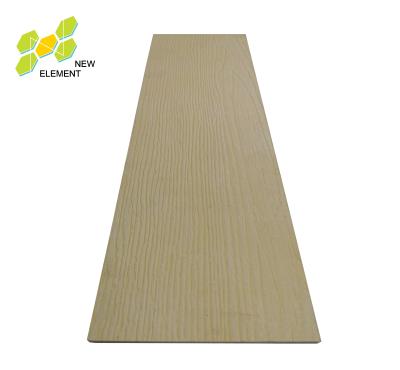 China Waterproof Medium Density Cedar Pattern Fireproof Low Price Fiber Cement Siding Board for sale