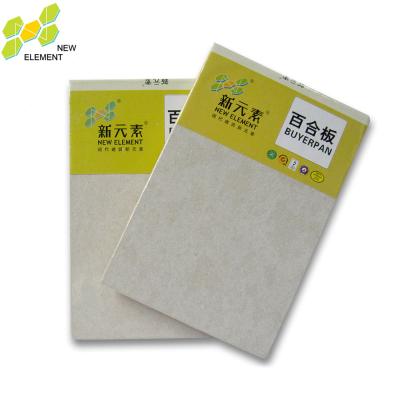 China Universal Fire Proof Panel Edge Wall Building Material Fiber Cement Boards for sale