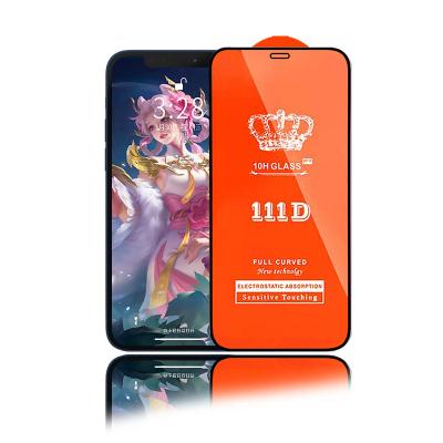 China PC/Notebook Full Glue 6D 9D Tempered Glass Screen Silk Printing Protector For Iphone 11 max silk printing 12 13 pro 111D factory direct sale for sale