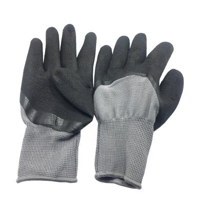 China 13G agriculture polyester 3/4 latex foam coated work /safety/work gloves en388 for sale