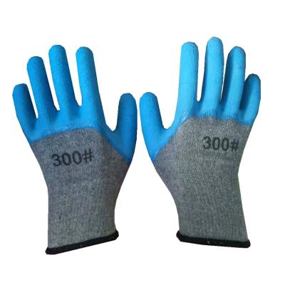 China Agriculture 10G Cotton Liner Latex Foam Coated Protective Industrial Work Safety Gloves for sale