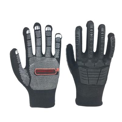 China Agriculture Anti-impact Glove Mechanical Rubber Gloves for sale