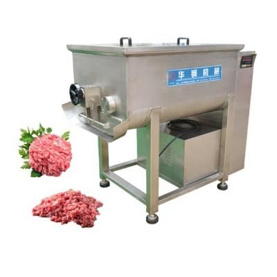 China Electric Vacuum Meat Mixer Restaurant Stainless Steel Meat Mixer Vacuum Machine Meat Blender for sale