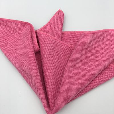 China Housesale Disposable Cheap Cleaning Towel Microfiber Bead Woven Towel for sale