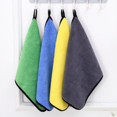 China Viable Thicken Super Absorbent Washing Station, Coral Velvet Towel Cleaning Drying Cloth Cloth (30*40cm) for sale