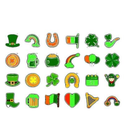 China New Water Transfer Children's St. Patrick's Day glow-in-the-dark tattoo with Irish glow-in-the-dark face with cuckolded cartoon stickers for sale