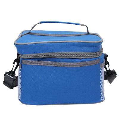 China Wholesale Custom Waterproof Oxford Canvas Soft Heavy Thick Shoulder Handle Reusable Disposable Lunch Box Bag Cooler Bags for sale