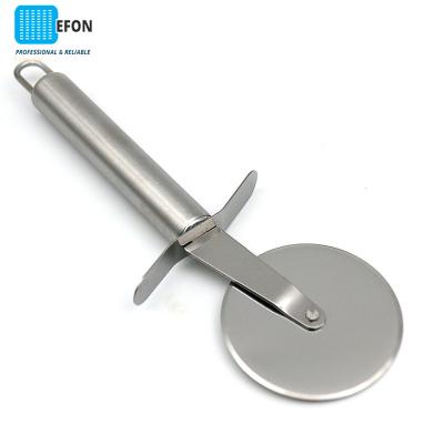 China Viable Knife Cake Stainless Steel Pie Knife Round Pizza Hob Wheel Baking Tool for sale