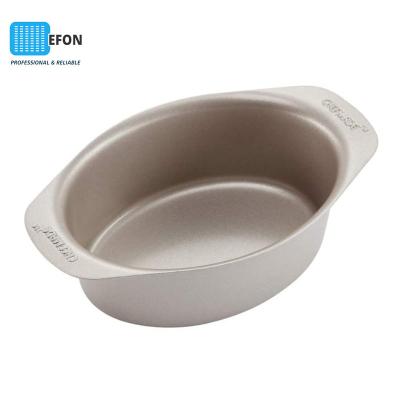 China Efon Stocked Carbon Steel 4 Inch Cheese Pan Non-Stick Pan Pie Pan Quiche Pan Mini Tart Pie Muffin Egg Pan Tart Pudding Pans Baking for sale