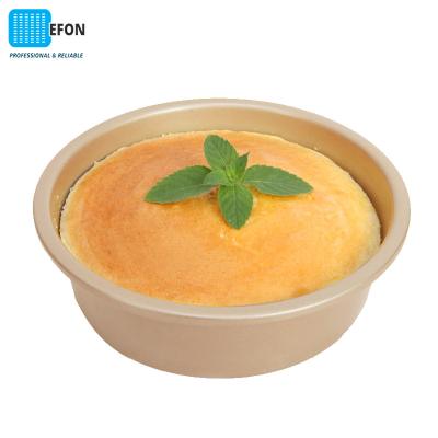 China Efon 6inch Viable Pizza Pan Carbon Steel Non-stick Pizza Tray Bread Mold Baking Tool Pan Deep Dish Bakeware Round for sale