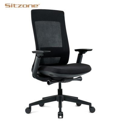 China Wholesale Foshan Rotation Extended Executive Office Chairs Adjustable Ergonomic Desk Mesh Office Chair for sale