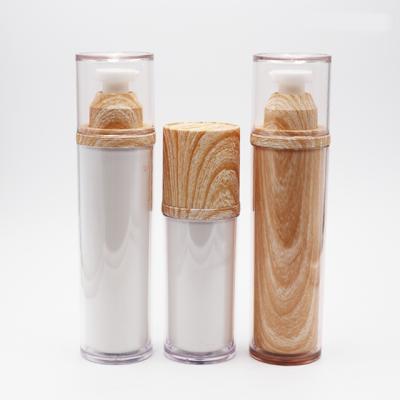 China 100ml 150ml cosmetic luxury bamboo bottle cosmetic packaging for sale