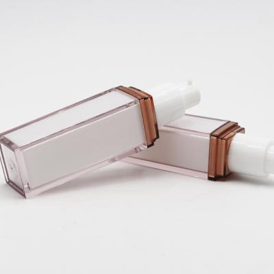 China BEAUTY PACKAGING China factory 30ml base pump bottle frosted double layer bottle for sale