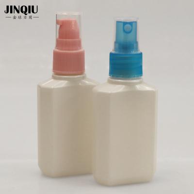 China 2oz cosmetic plastic mist sprayer bottle / square petg bottle for sale