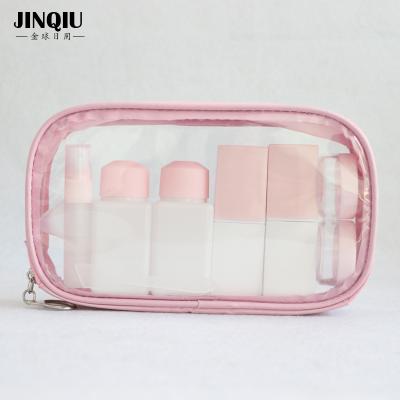 China High Quality Plastic Personal Care Lotion Cosmetic Packaging Toner Bottle Set Square Bottle Travel Kit for sale