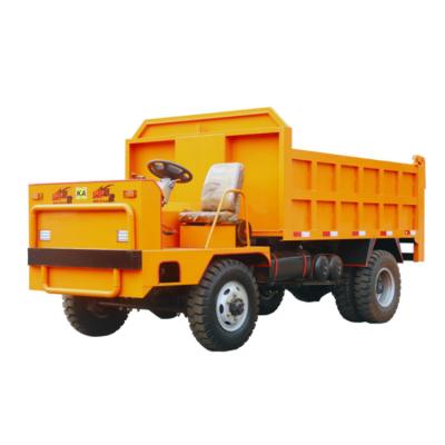 Cina New design hydraulic dump wheel dumper 4 ton with big capacity tipper truck for sale in vendita