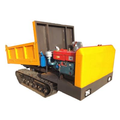 China China Hot Selling Hydraulic Dump 1.5 Ton Mini Transport Vehicle Crawler Dumper Truck zu verkaufen