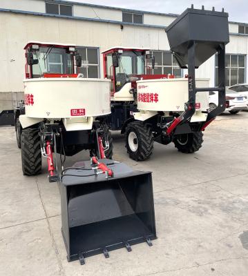 Κίνα Self Loading 2 3 4 9 15 Cubic Meter Portable Small Mini 4x4 Mobile Mixing Mixer Mixing Truck Concrete Cement προς πώληση