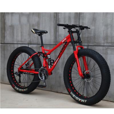 Cina Genuine fashion Hi-ten/AL/carbon fiber big fat beach fat tire popular snow bicycle tire 26*4.0 mountain cycle in vendita